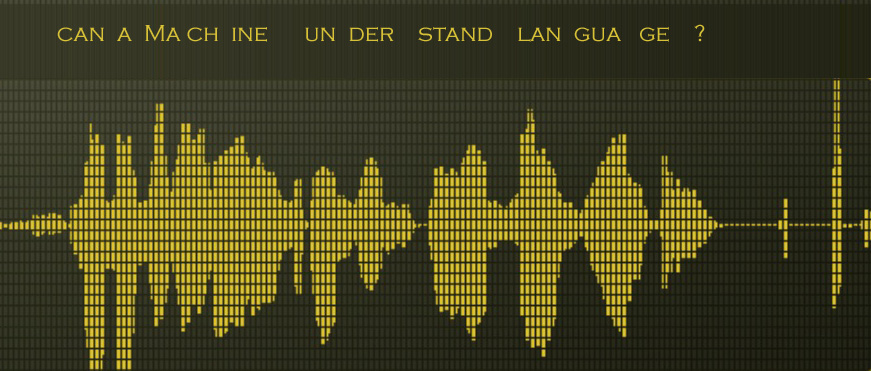 sonogram of the words Can a machine understand language from GarageBand ipad app